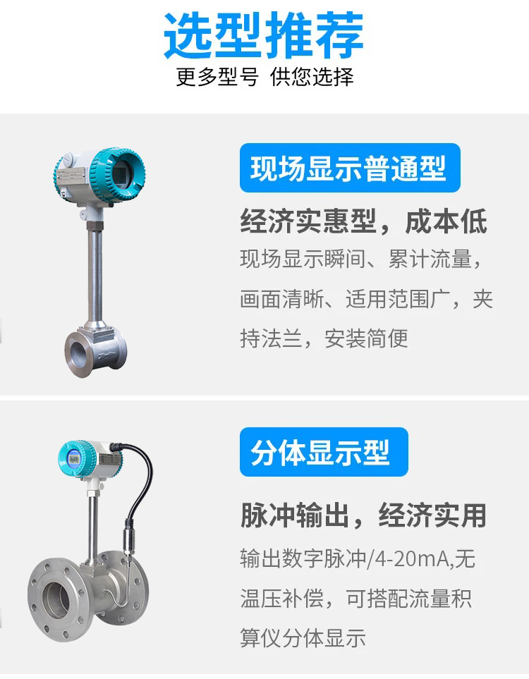 渦街流量計選型1 渦街流量計選型1